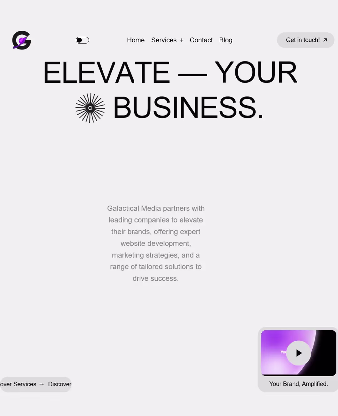 Original Galactical Website